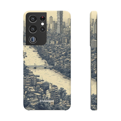 Nostalgic Metropolis | Slim Phone Case for Samsung