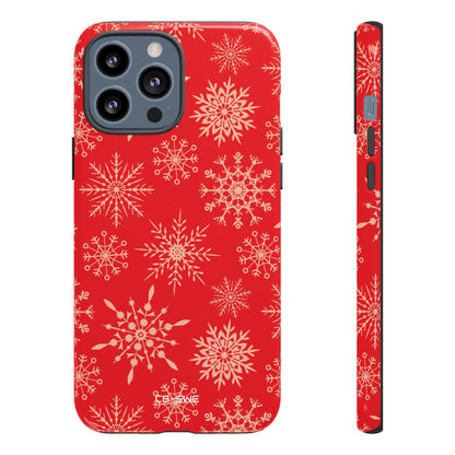 Snowflakes Dance Bright - iPhone Case