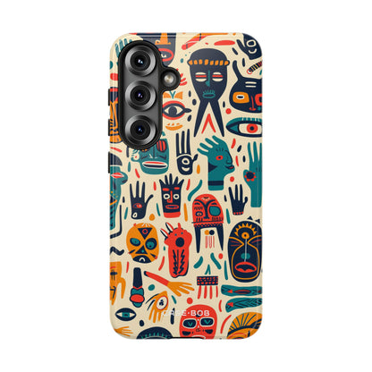 Vivid Faces Samsung S25 Case - Tough
