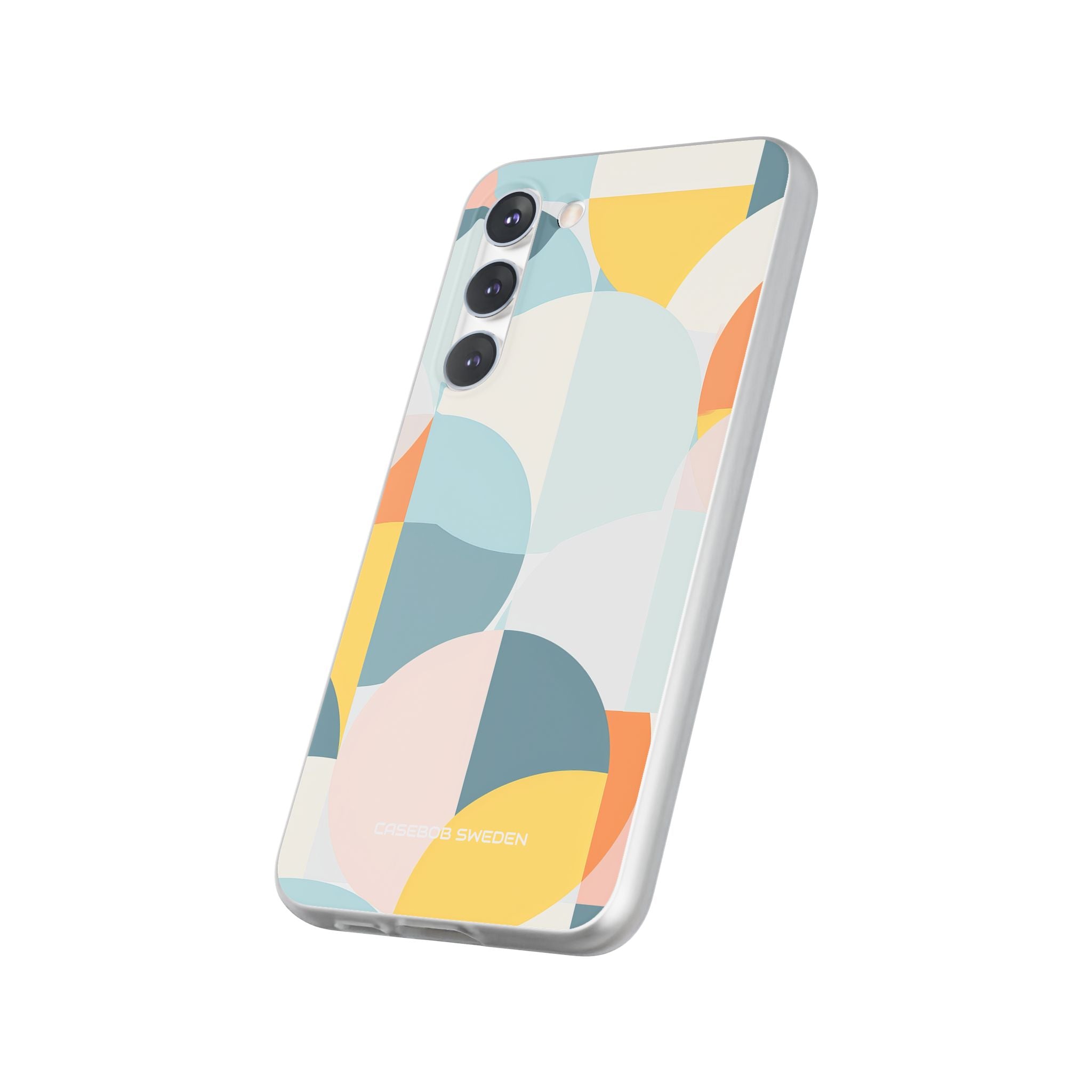 Abstract Geometric Calm - Flexi Samsung S23 Phone Case