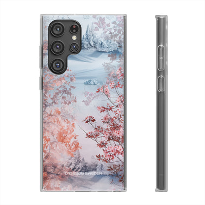 Floral Serenity Case - Flexi Samsung S22 Phone Case