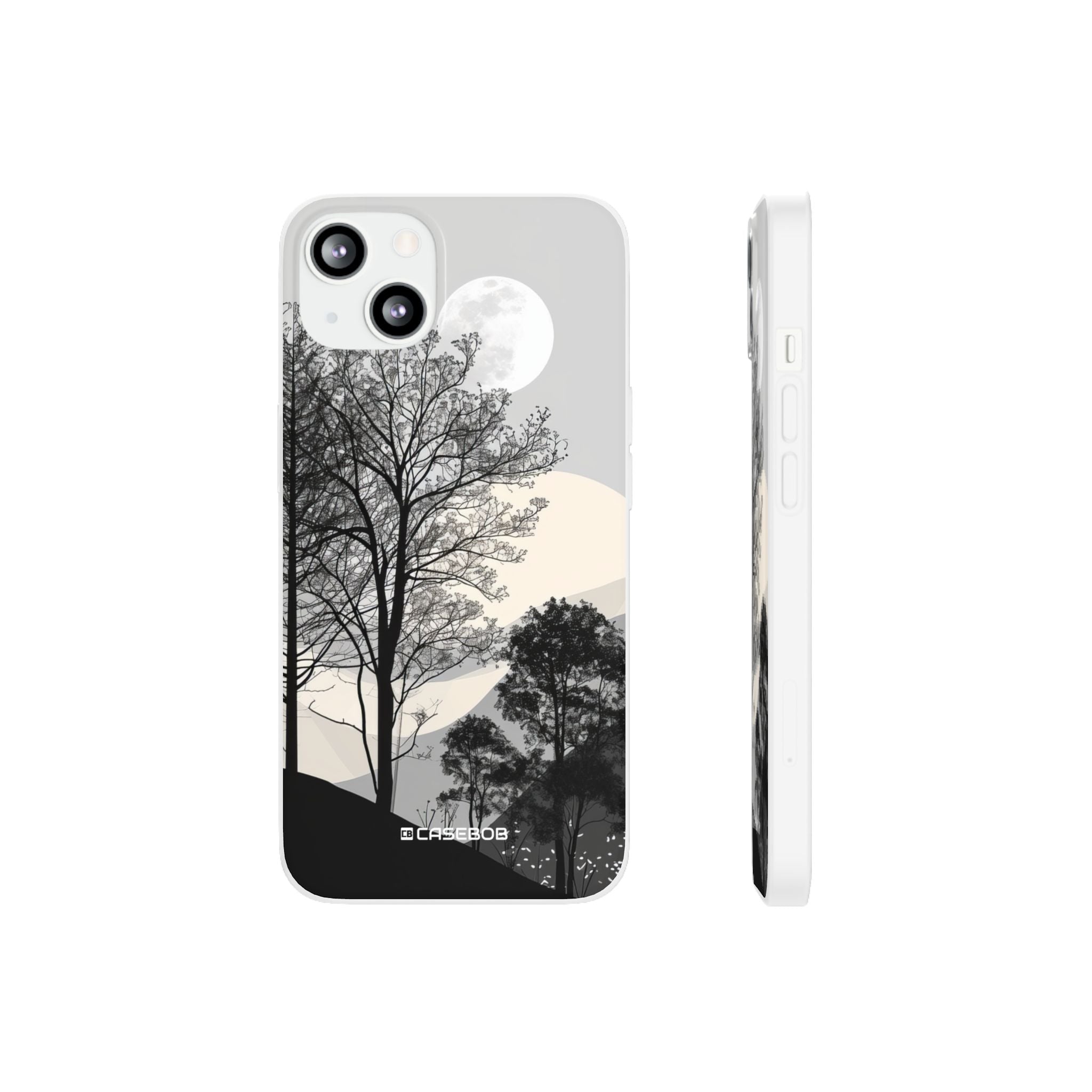 Moonlit Elegance | Flexible Phone Case for iPhone