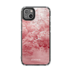 Pantone Rose Design | Handyhülle für iPhone (Clear Impact Case – magnetisch) 