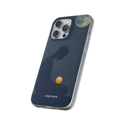 Moonlit Contemplation iPhone 14 Pro Max Case - Soft