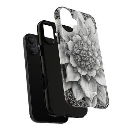 Cosmic Floral Mandala iPhone 16 - Tough+