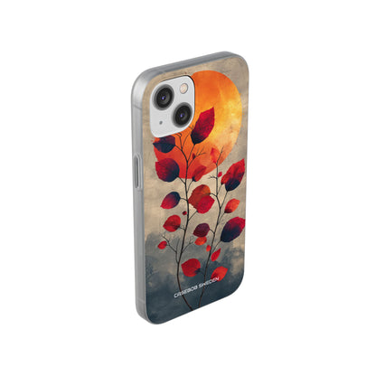 Sunlit Branch - Flexi iPhone 14 Phone Case