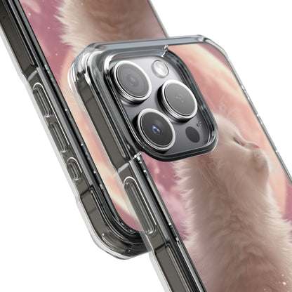 Lunar Cat Soars iPhone Case - Impact