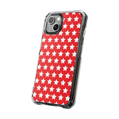 Red Star Symmetry iPhone Case - Impact