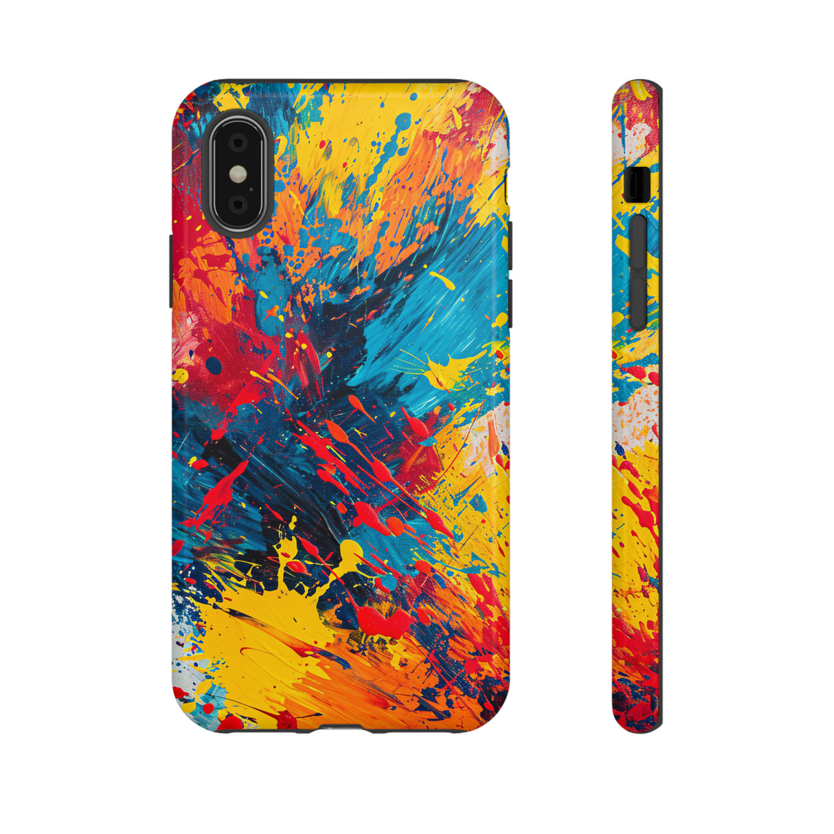 Artistic Brushstroke Bliss - Protective Phone Case