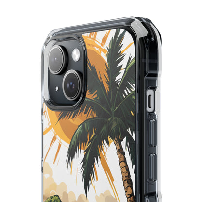 Palm Shade Radiance iPhone 15 Case - Impact