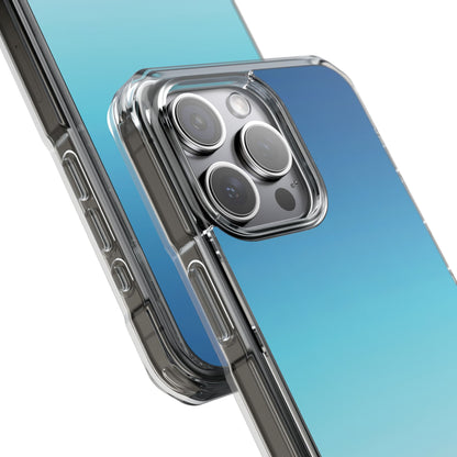 Blue Horizon Gradient iPhone 15 - Impact Clear+