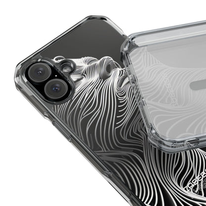 Fluid Face Lines iPhone 16 - Impact Clear+