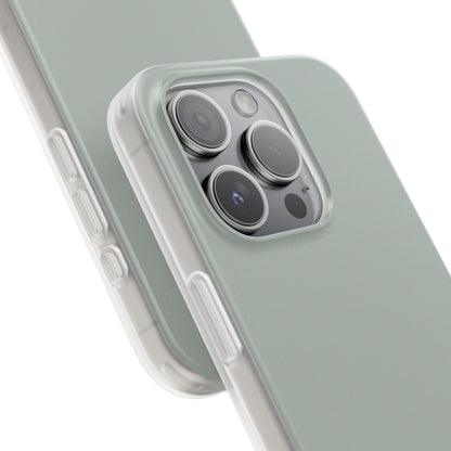 Aschgraue iPhone-Hülle – Flexi