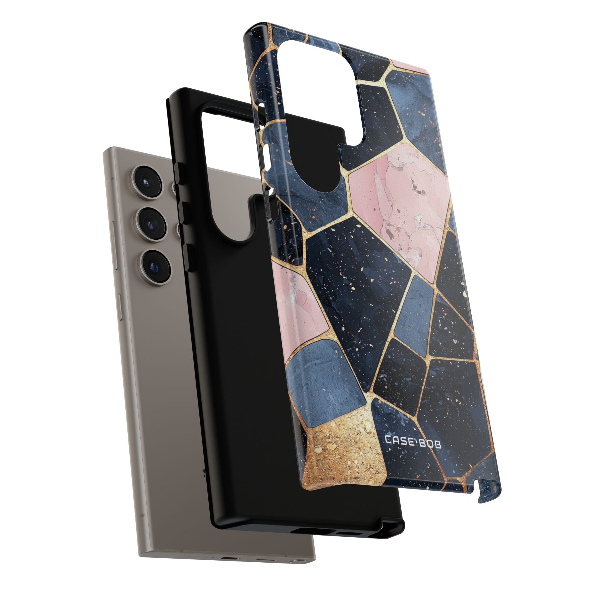 Golden Mosaic Samsung S24 Ultra Case - Tough