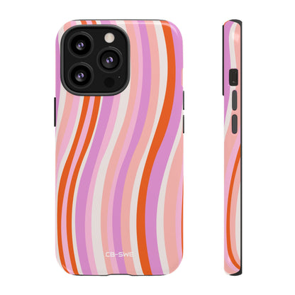 Vibrant Wave Symphony - iPhone Case