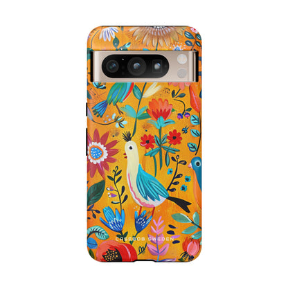 Whimsical Vintage Nature Harmony Google Pixel 8 - Tough Phone Case