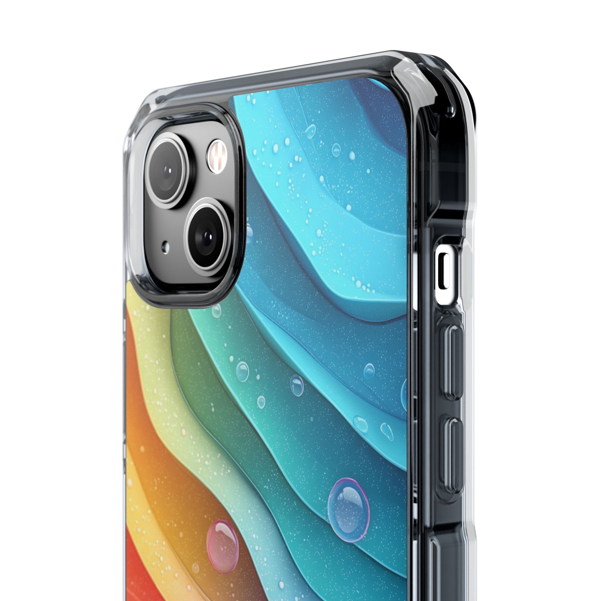 Waves Dance Playfully iPhone Case - Impact