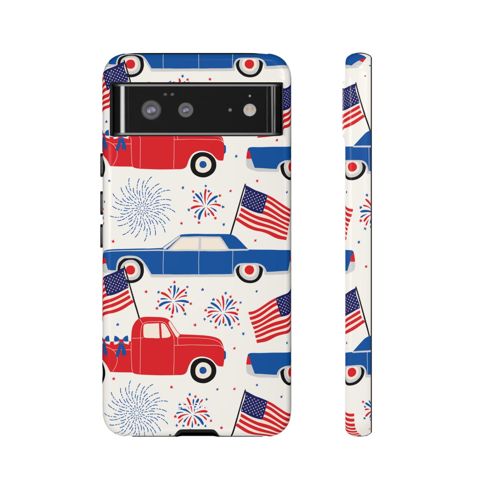 Vintage Cars Celebrate - Google Pixel Case