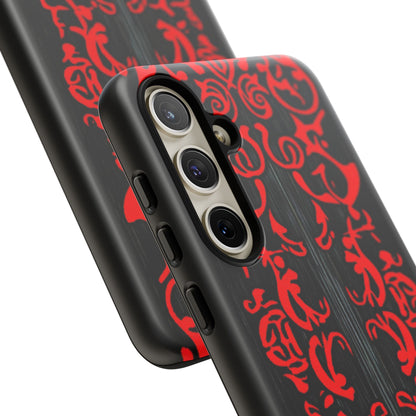 Gothic Crimson Symmetry Samsung S24 - Tough Phone Case