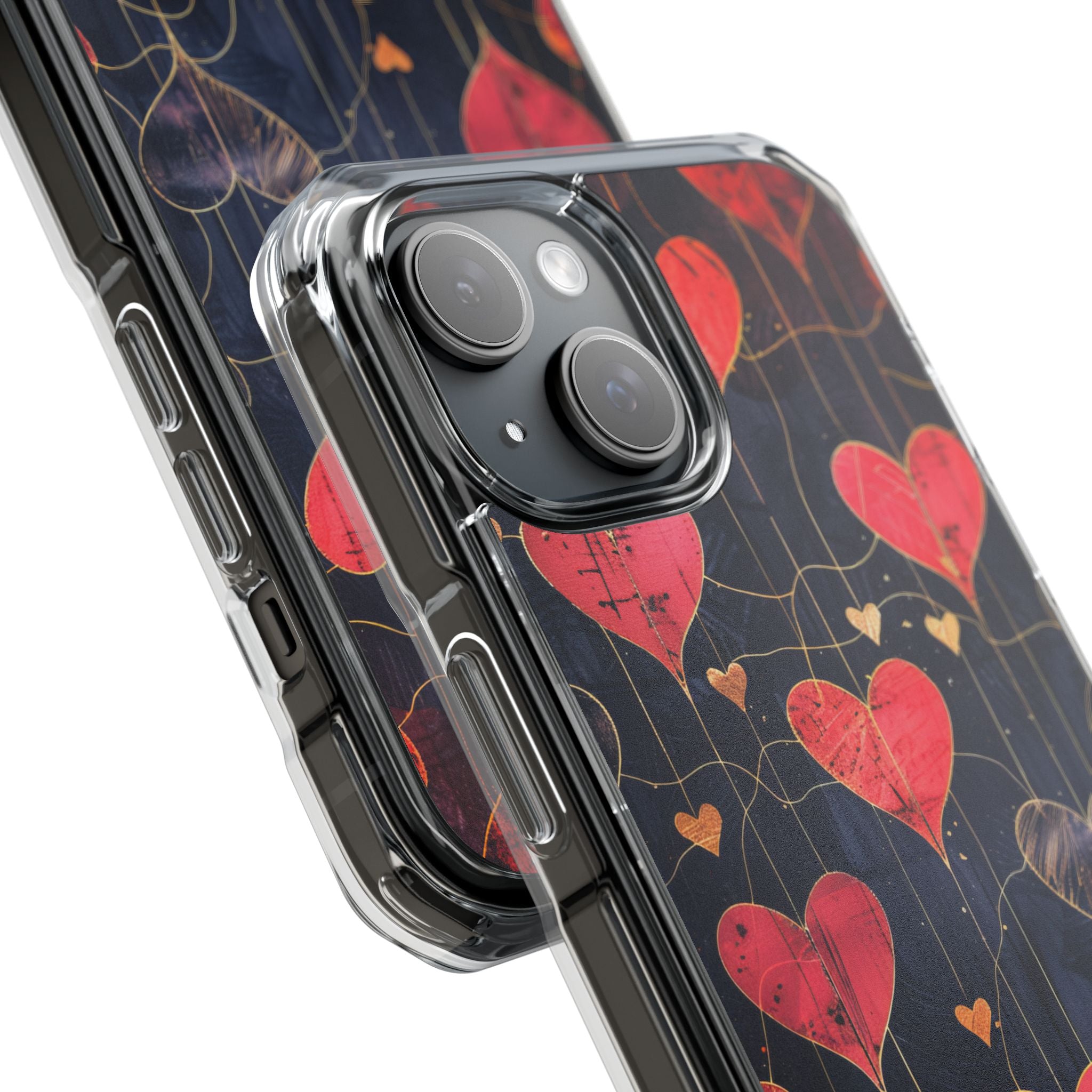Heartweb Glow iPhone 15 Case - Impact