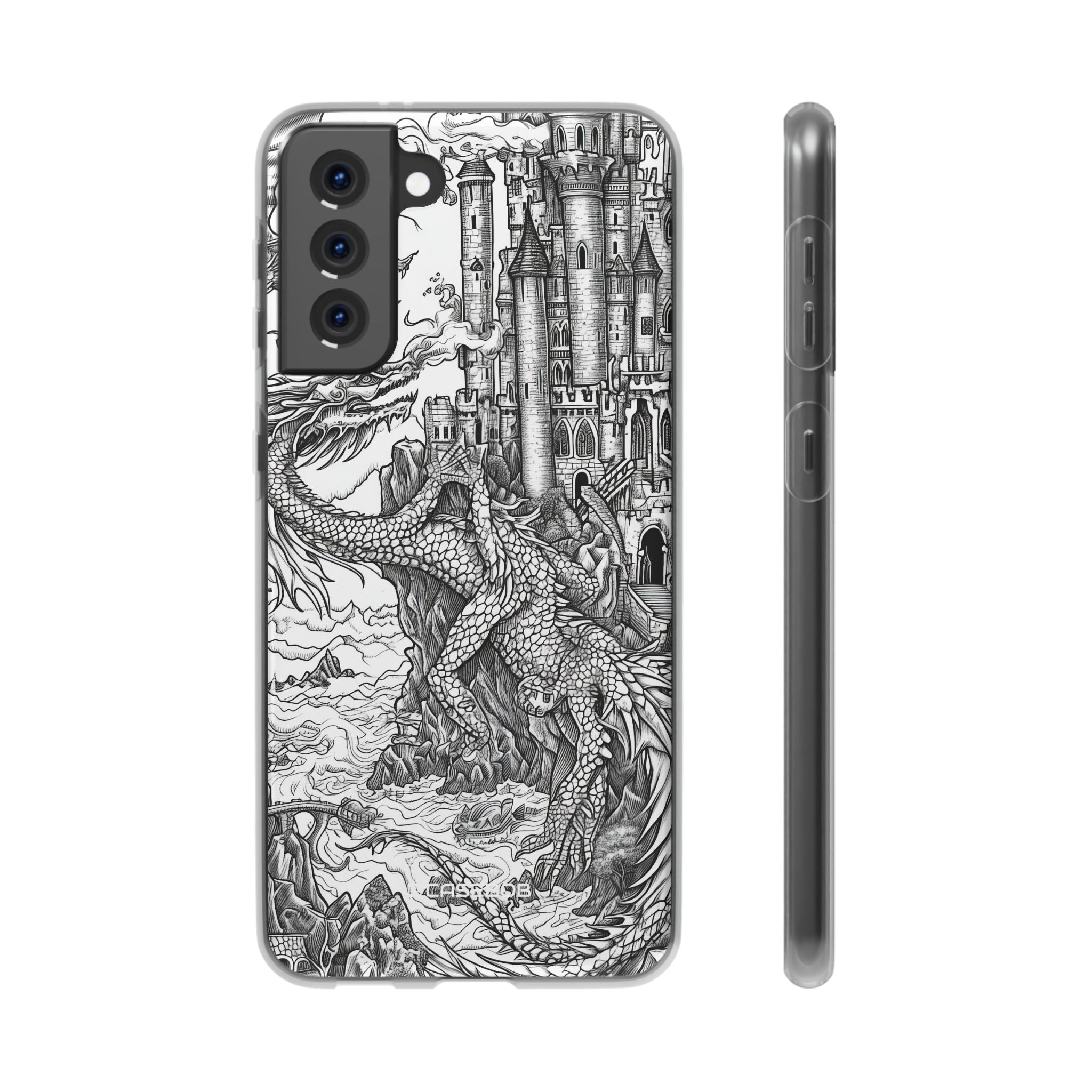 Dragon's Ascent | Flexible Phone Case for Samsung Galaxy