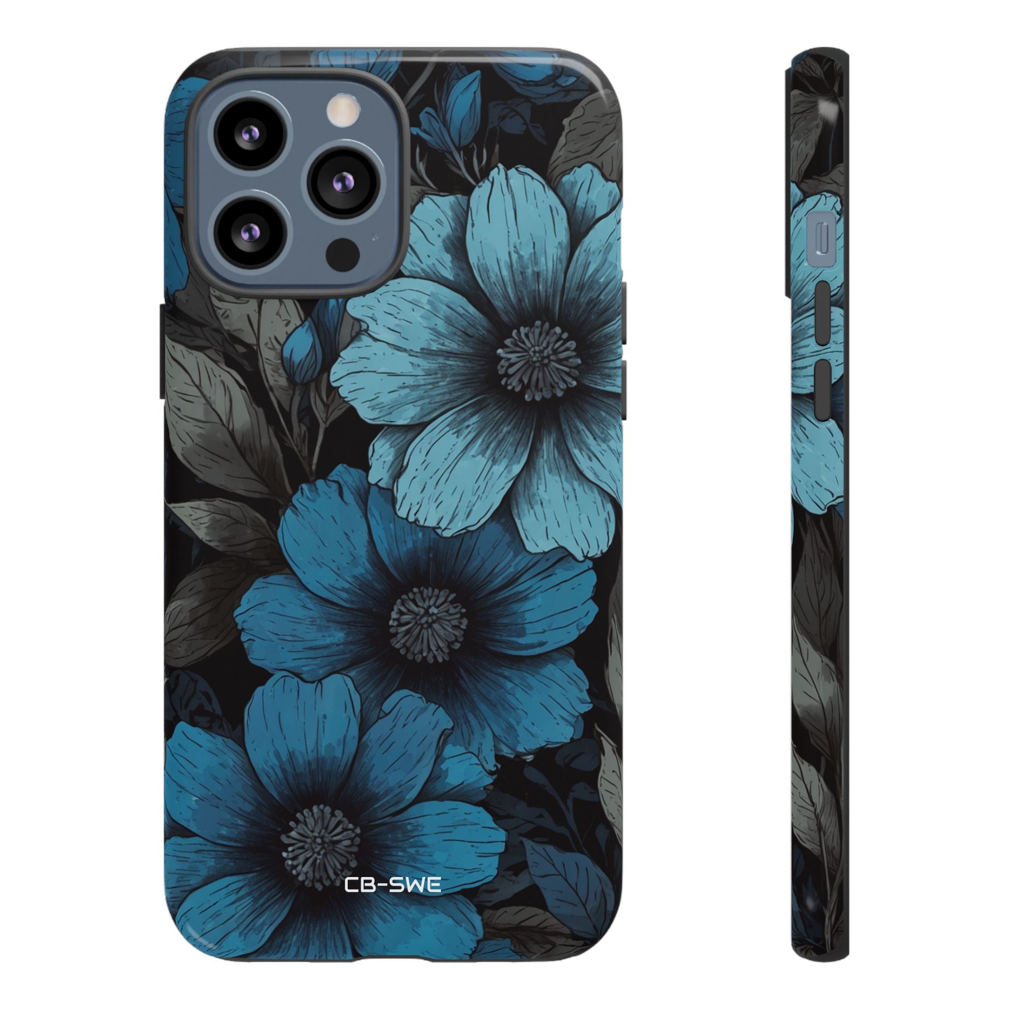 Flower Embrace Depth - iPhone Case