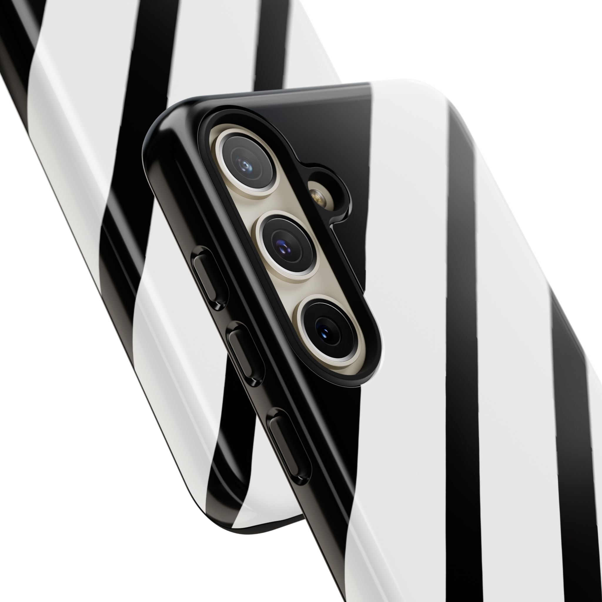 Diagonal Bands Noir Samsung S24 Plus Case - Tough