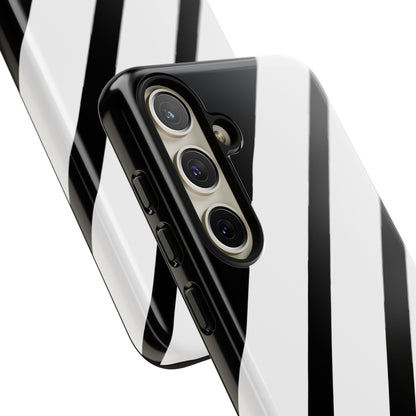 Diagonal Bands Noir Samsung S24 Plus Case - Tough