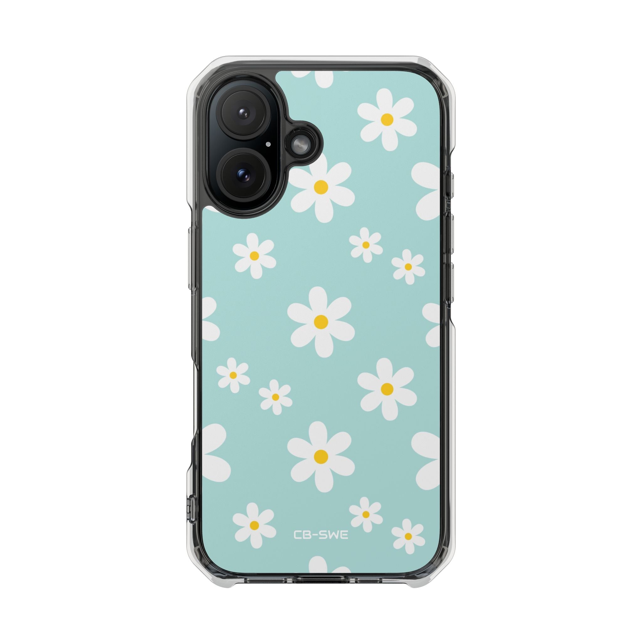 Daisies On Blue iPhone Case - Impact