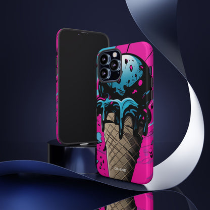 Vibrant Ice Cream Splash - iPhone Case