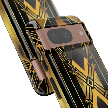 Golden Deco Symphony Google Pixel 8 - Tough