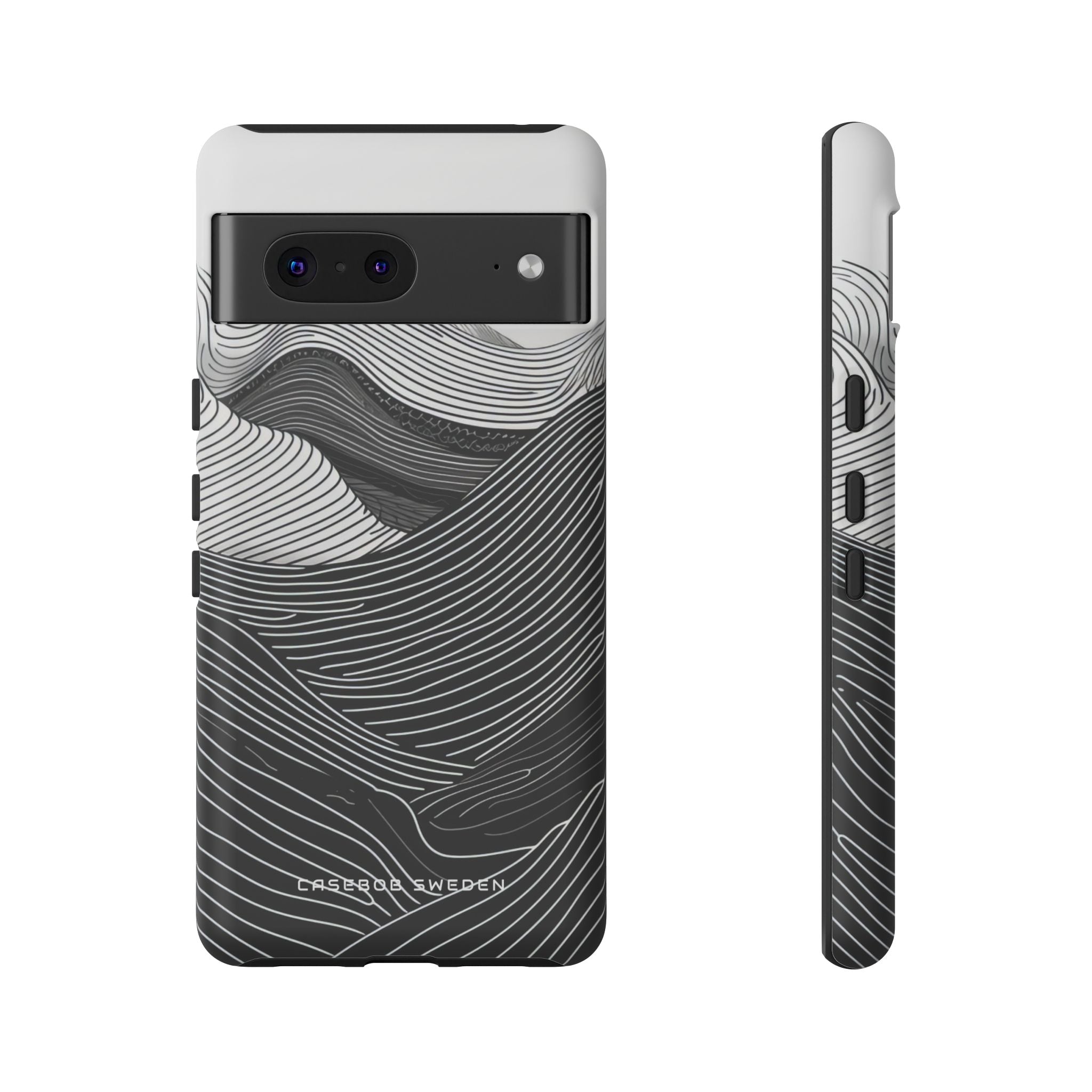 Undulating Horizon Waves Google Pixel 7 - Tough Phone Case