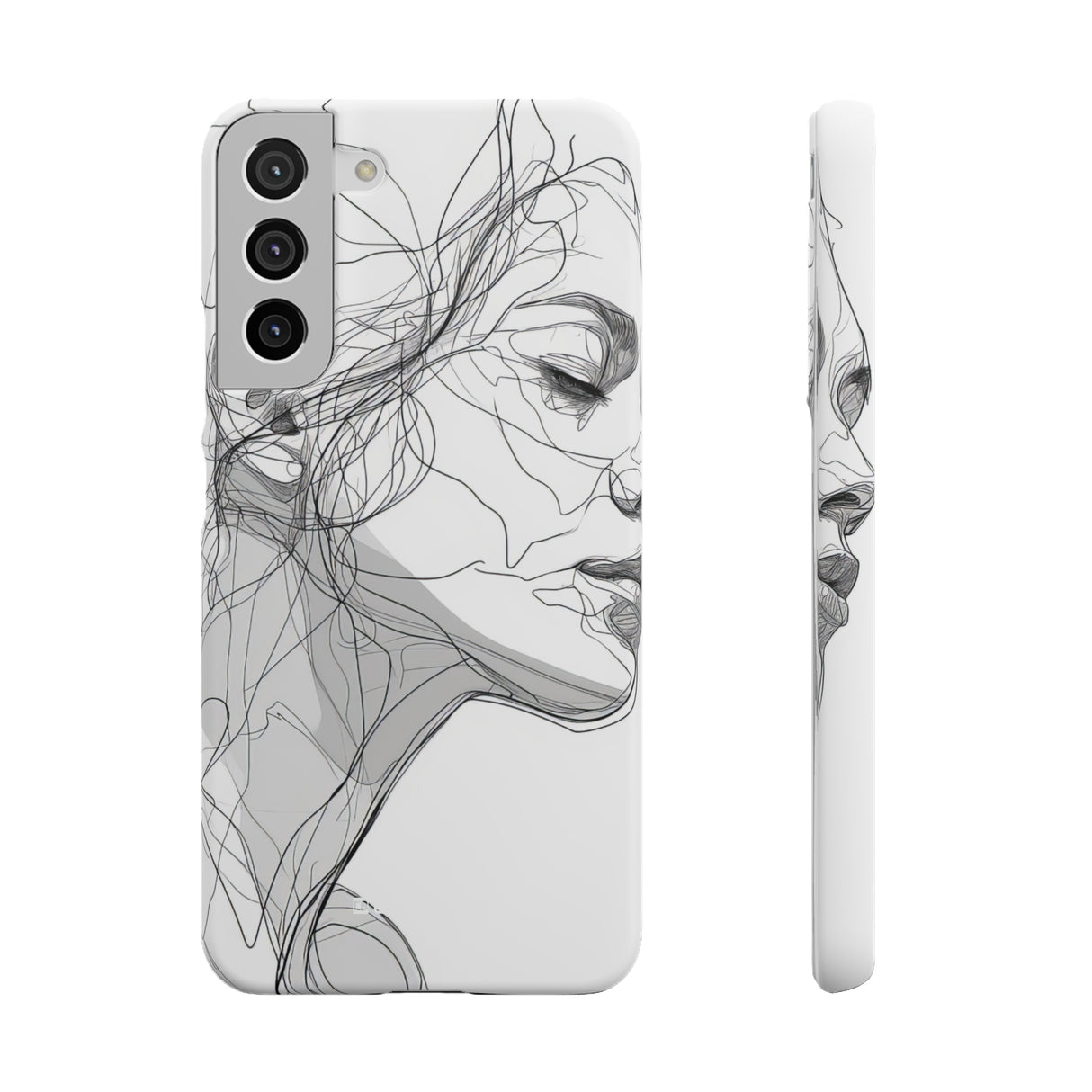 Ethereal Contours | Slim Phone Case for Samsung