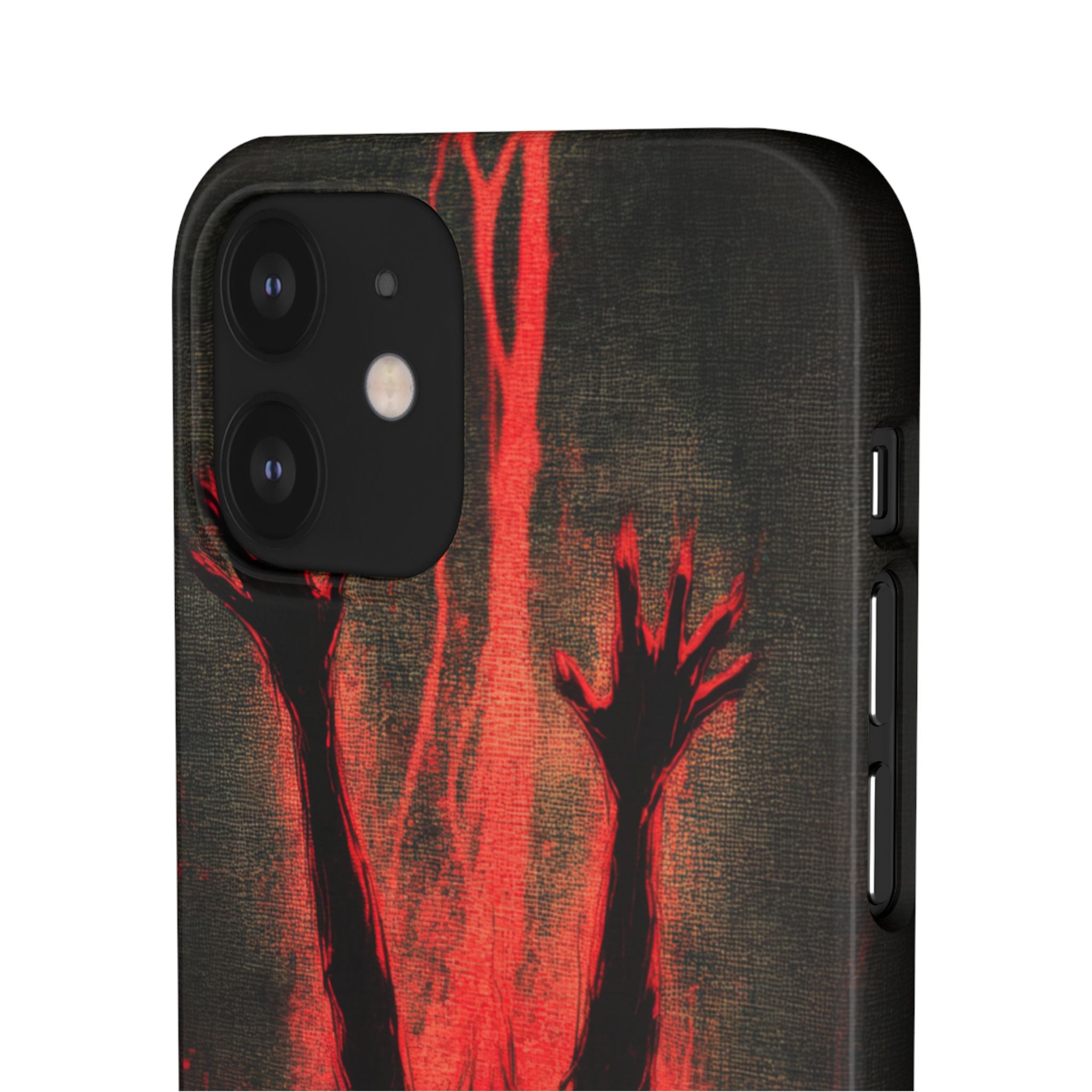 Gothic Crimson Ascension iPhone 12 - Slim Phone Case