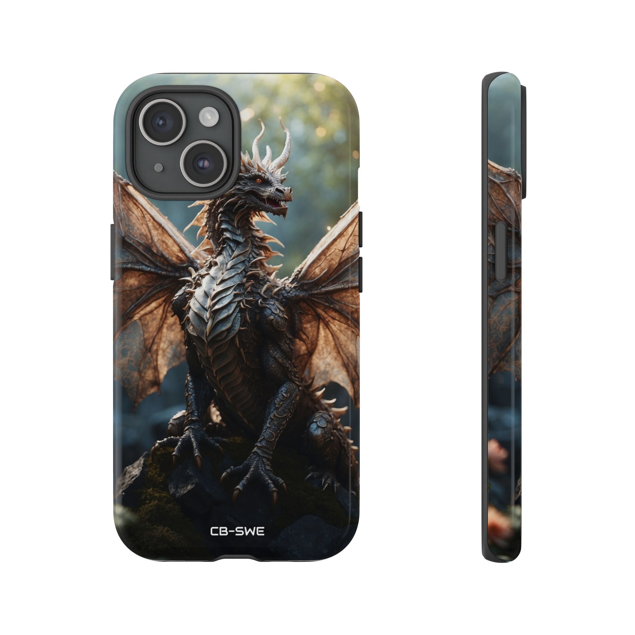 Majestic Dragon Glows - iPhone Case
