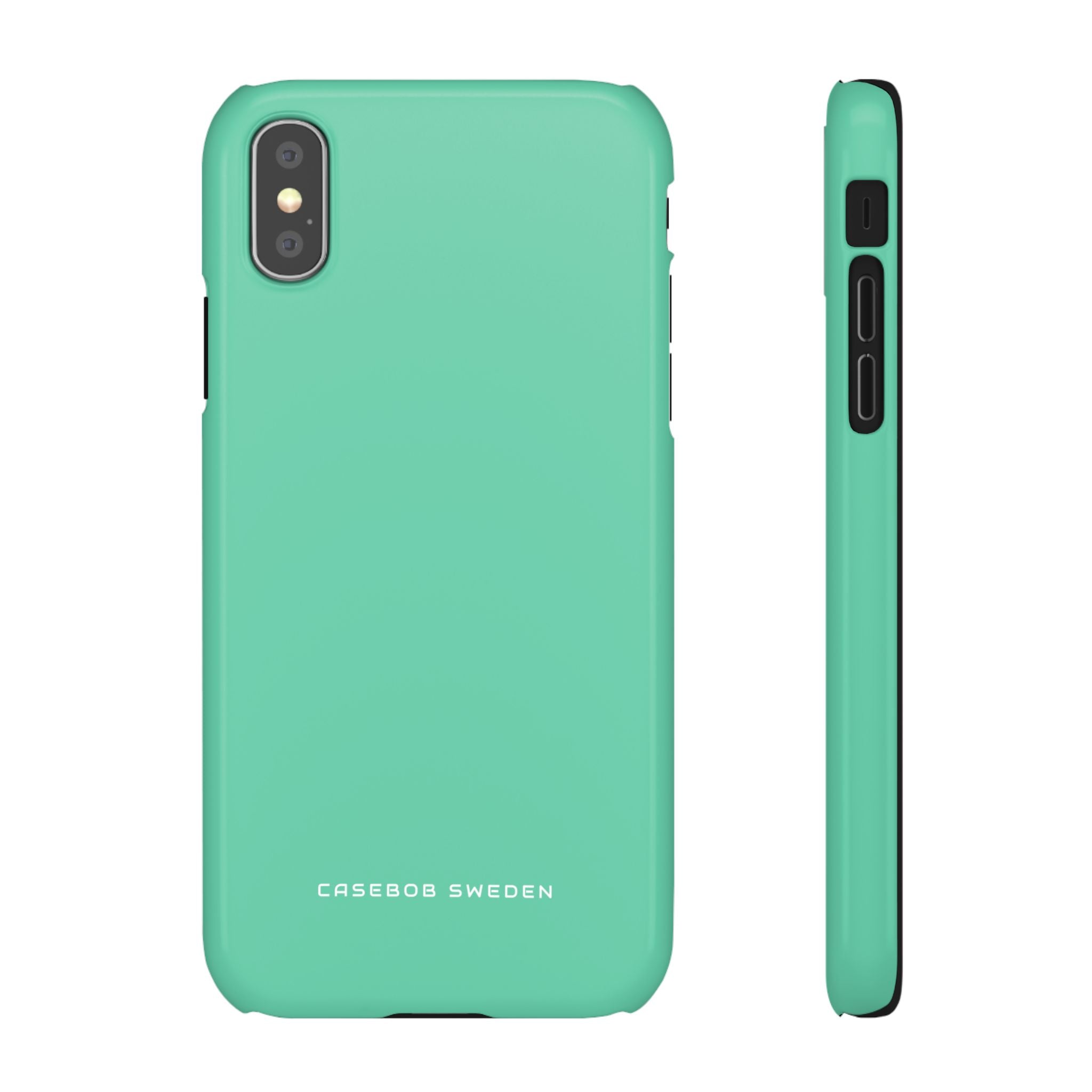 Medium Aquamarine  iPhone X - Slim Phone Case