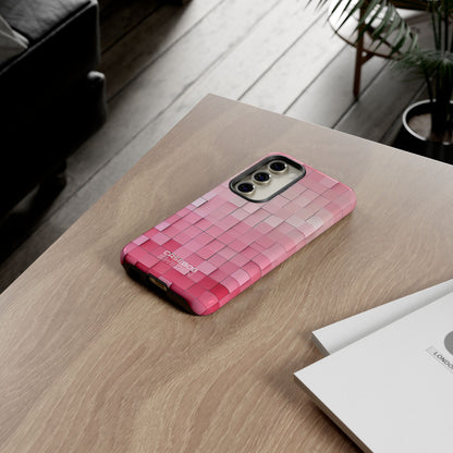 Bagliore a mosaico rosa Samsung S23 - Tough