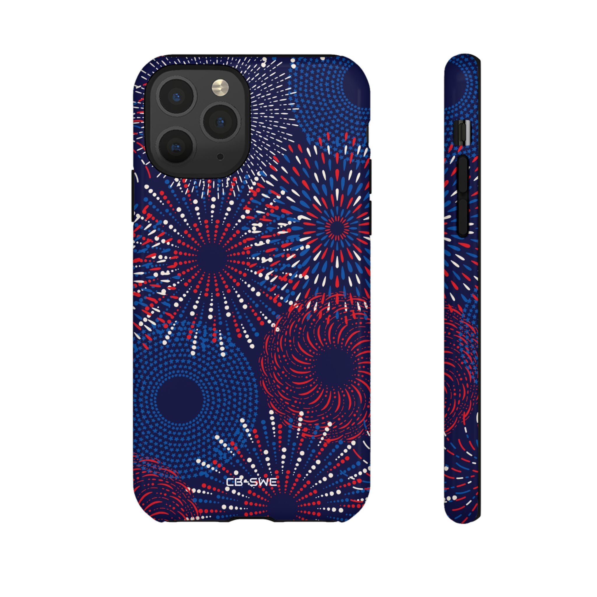 Fireworks Burst Bright - iPhone Case