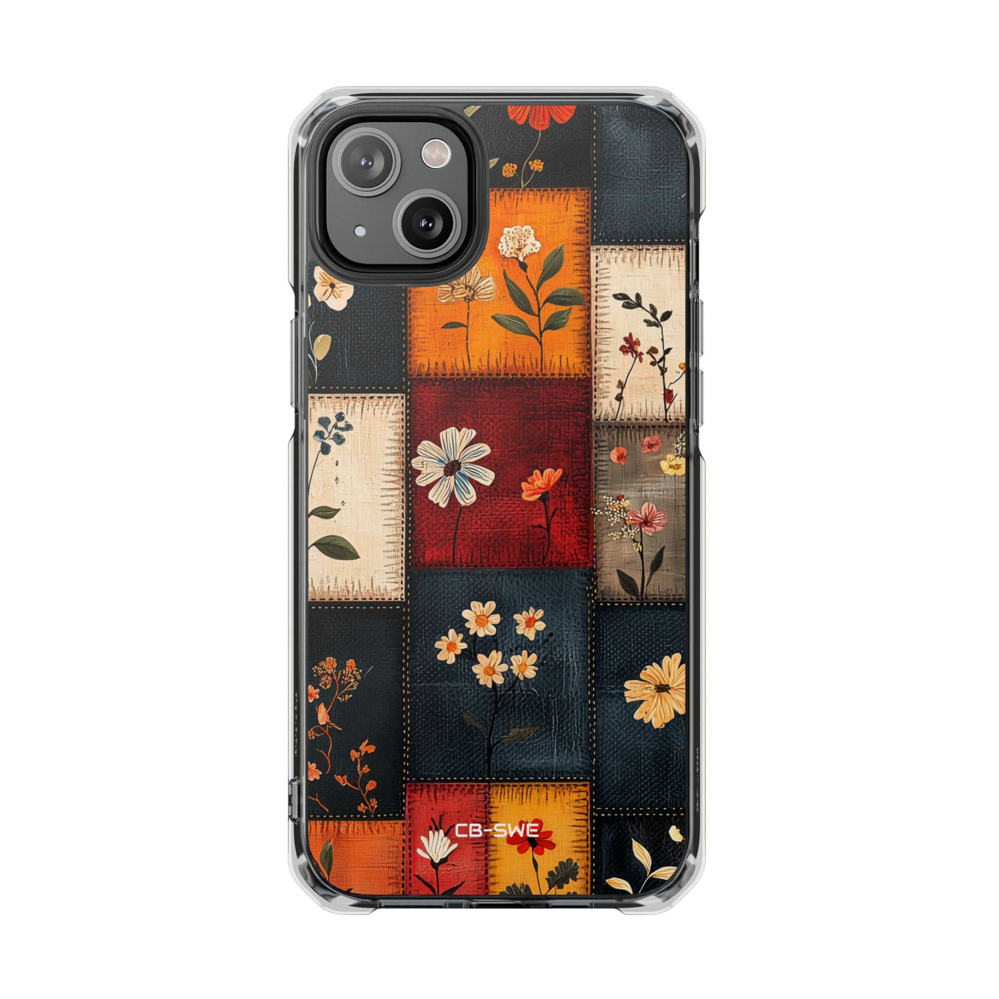 Floral Patches Bloom iPhone Case - Impact
