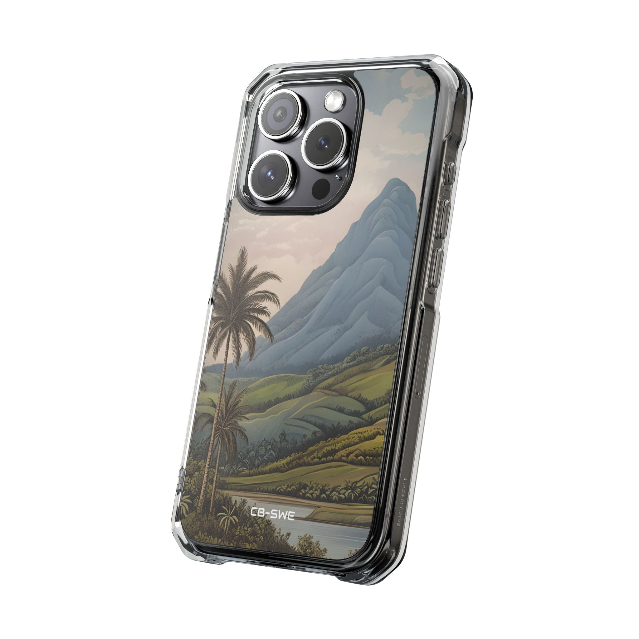 Serene Mountain Oasis iPhone Case - Impact