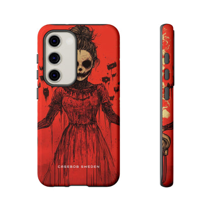 Haunting Scarlet Descent Samsung S23 - Tough Phone Case