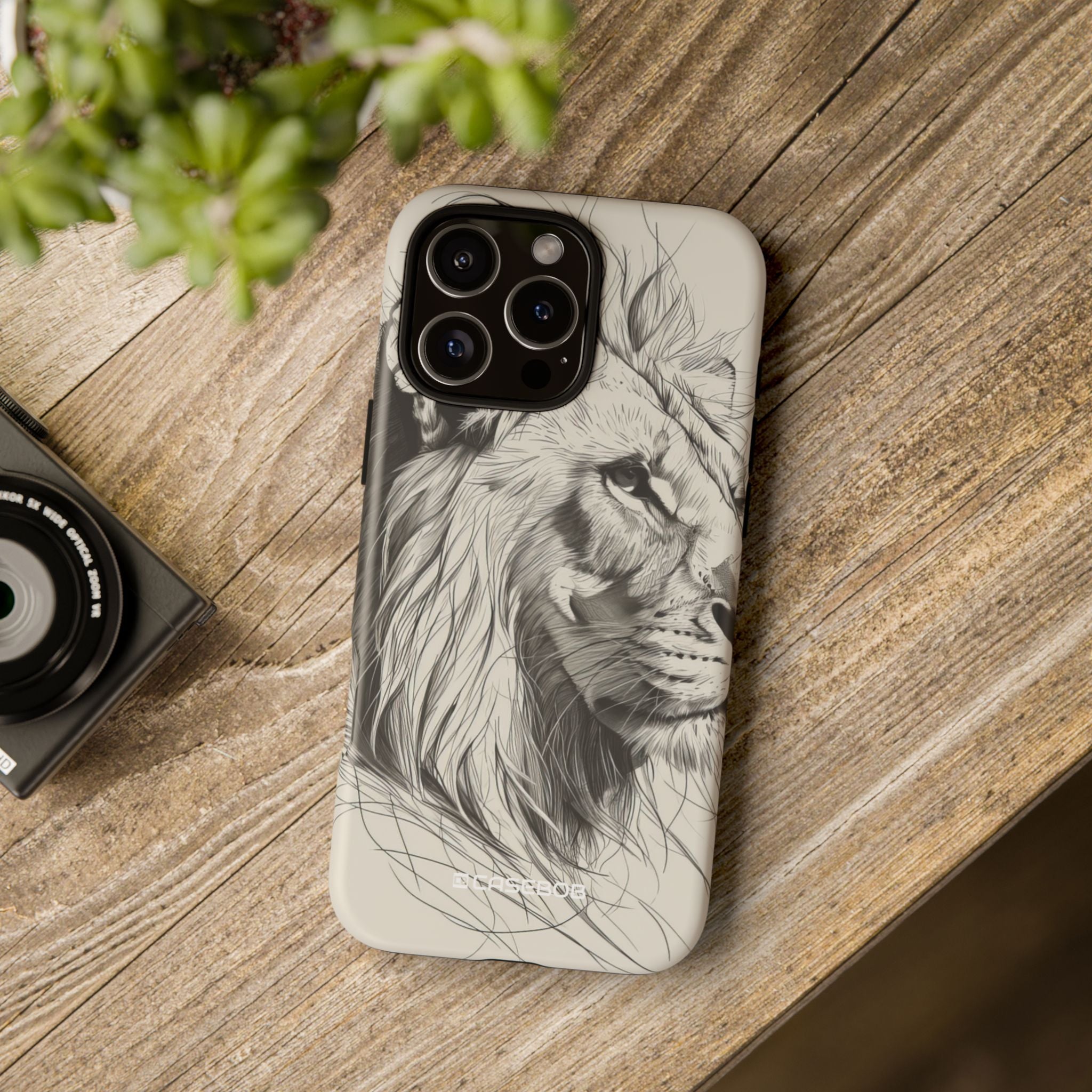 Majestic Lion: Minimalist Elegance - for iPhone 16