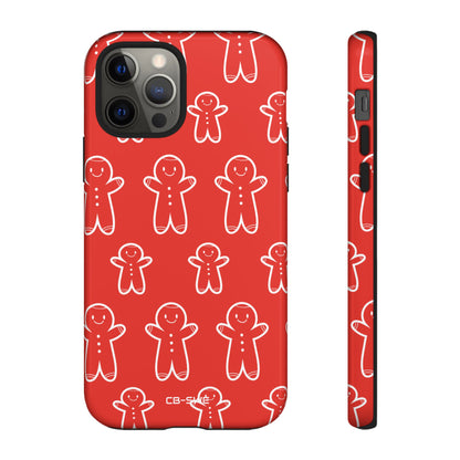Gingerbread Men Dance - iPhone Case