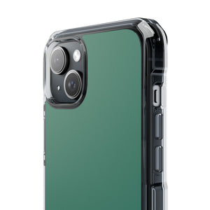 Viridiangrün | Handyhülle für iPhone (Clear Impact Case – magnetisch)