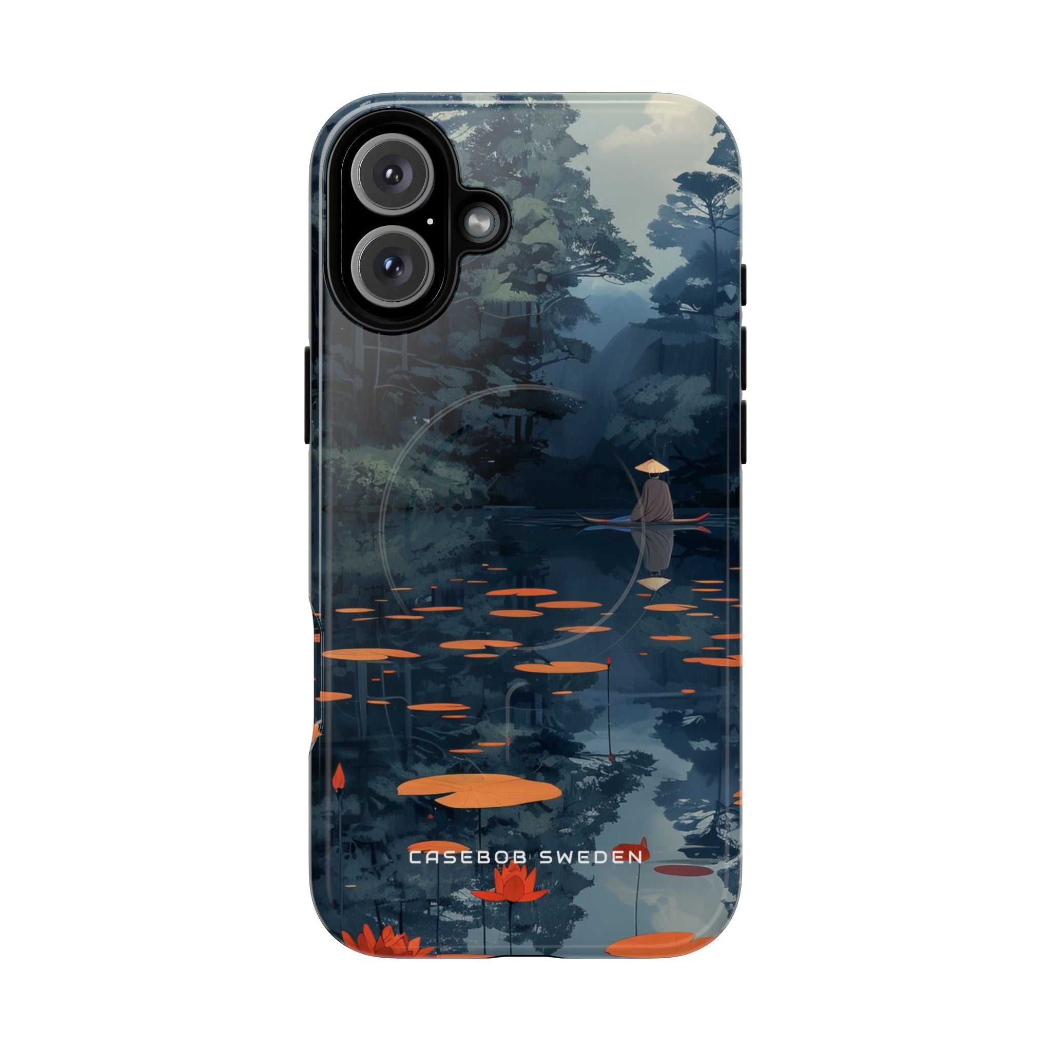 Tranquil Lotus Reflections iPhone 16 | Tough+ Phone Case