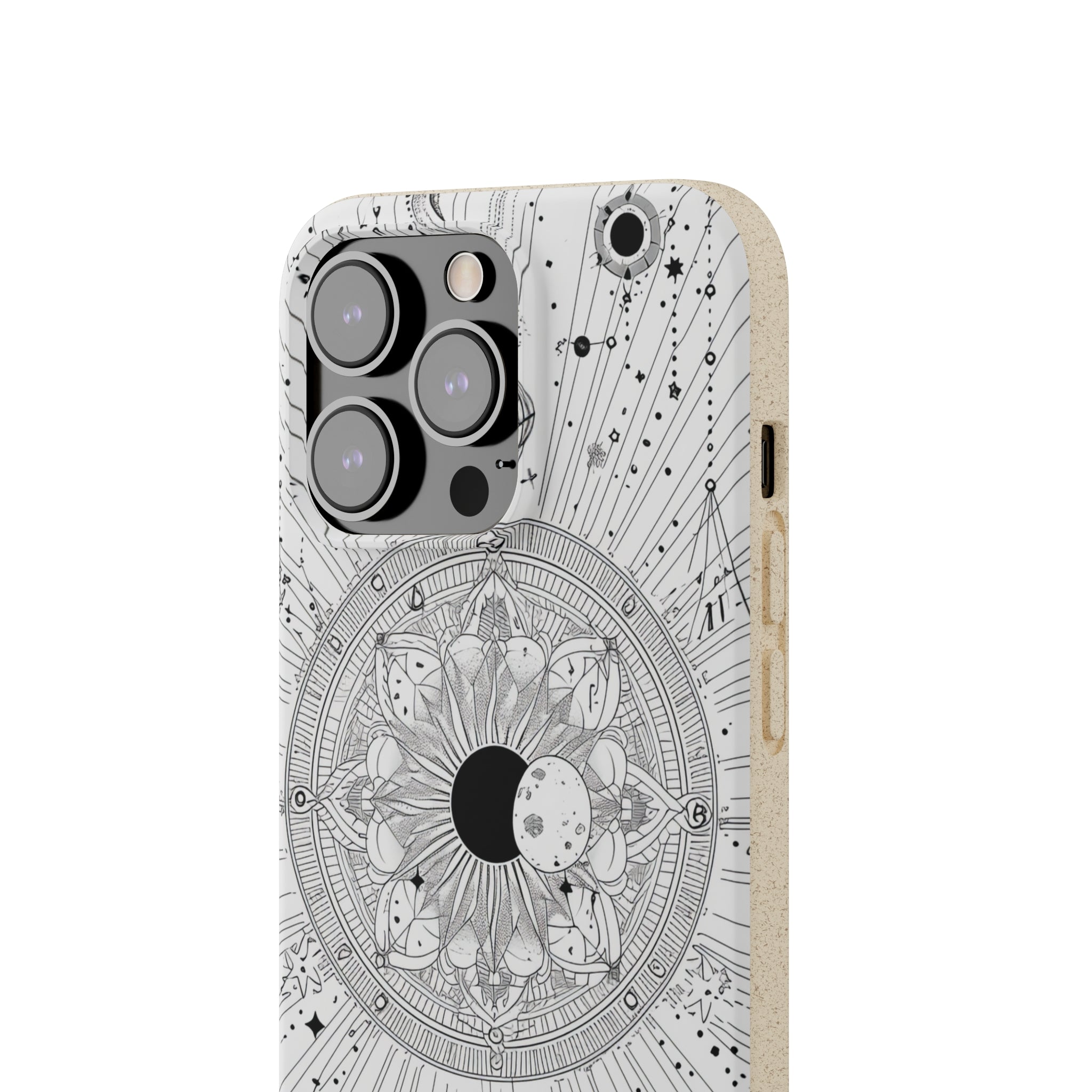 Celestial Mandala Mystique | Biodegradable Phone Case