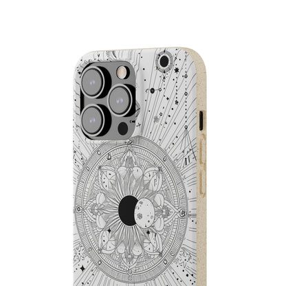 Celestial Mandala Mystique | Biodegradable Phone Case