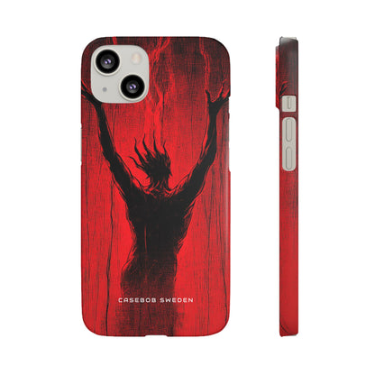 Crimson Despair iPhone 13 - Slim Phone Case