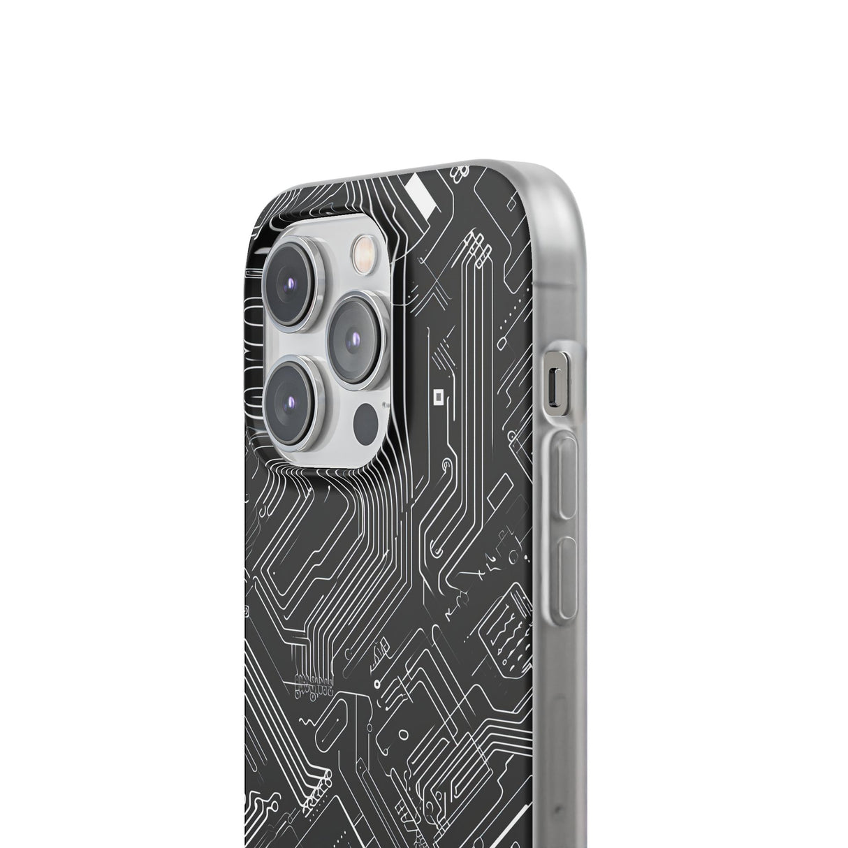 Cyber Circuitry Art | Flexible Phone Case for iPhone