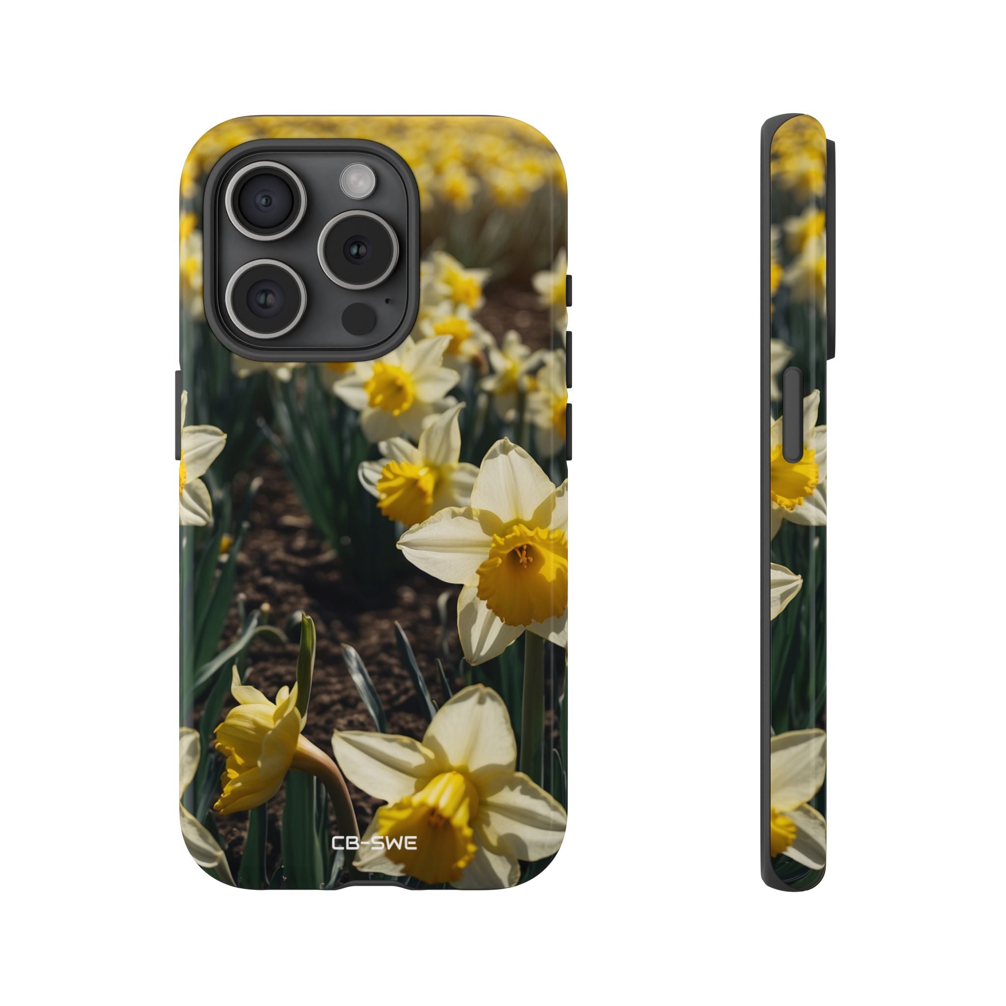 Golden Daffodils Bloom - iPhone Case
